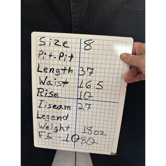 Democracy women’s black jeans skinny western denim Whimsy Garth streetwear - Picture 8 of 8